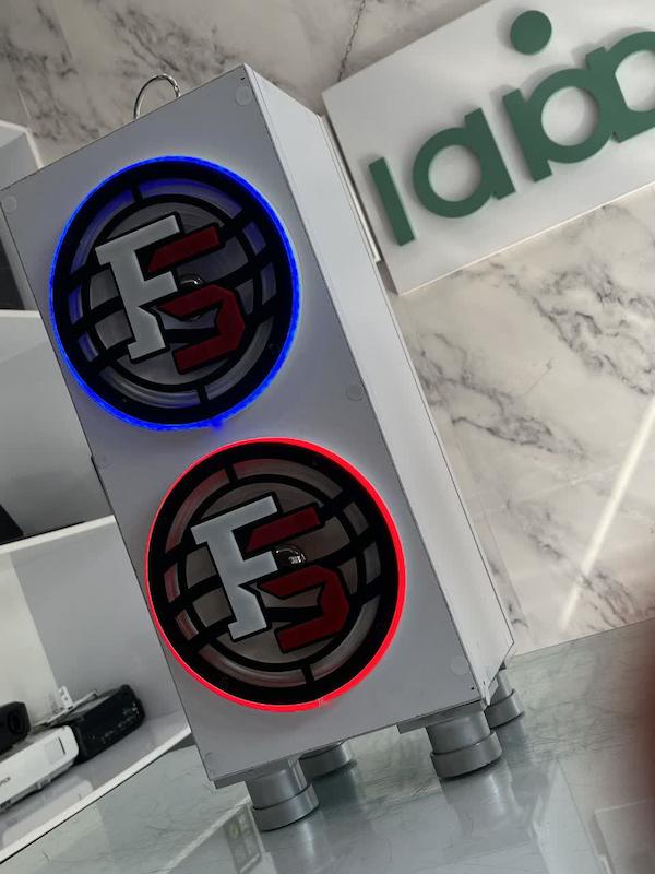 اسپیکر دست ساز لایت دار