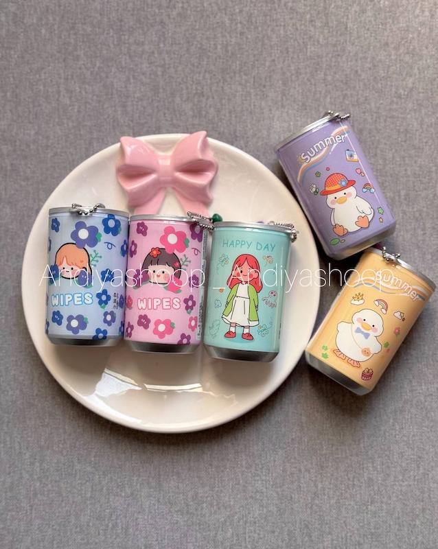 دستمال مرطوب قوطی فانتزی 