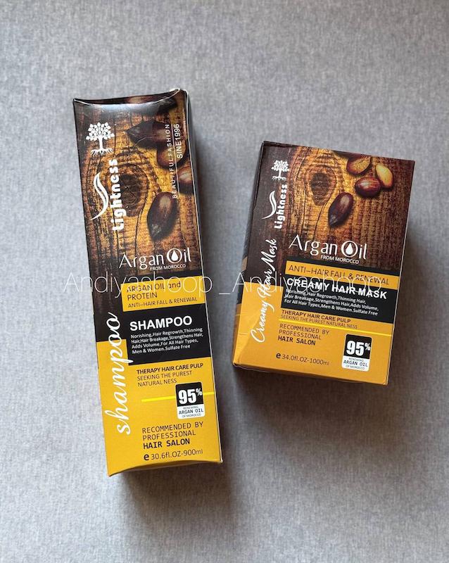 ماسک مو و شامپو لایتنس