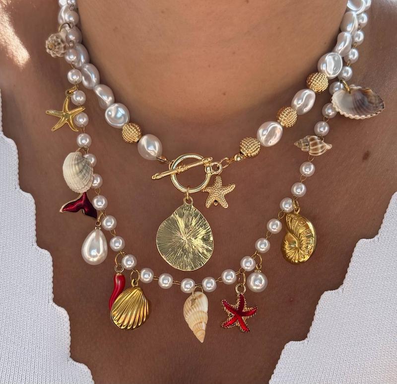 گردنبندای آویز ساحلی 