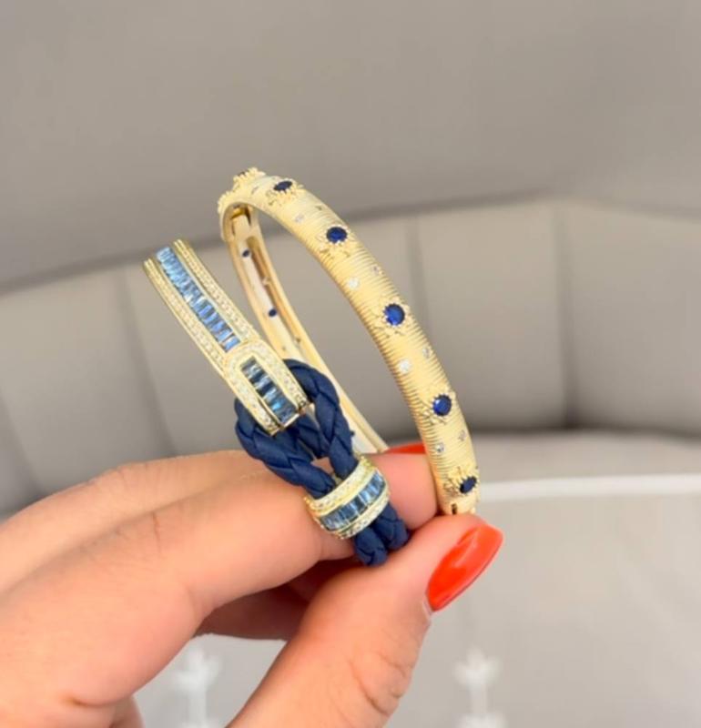 دستبند طرح طلا