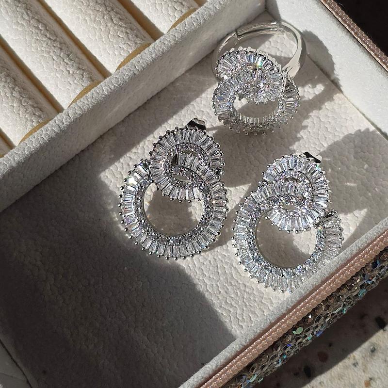 گوشواره جواهری مخراج 