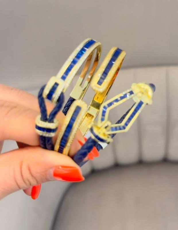 دستبندای لوکس طرح طلا