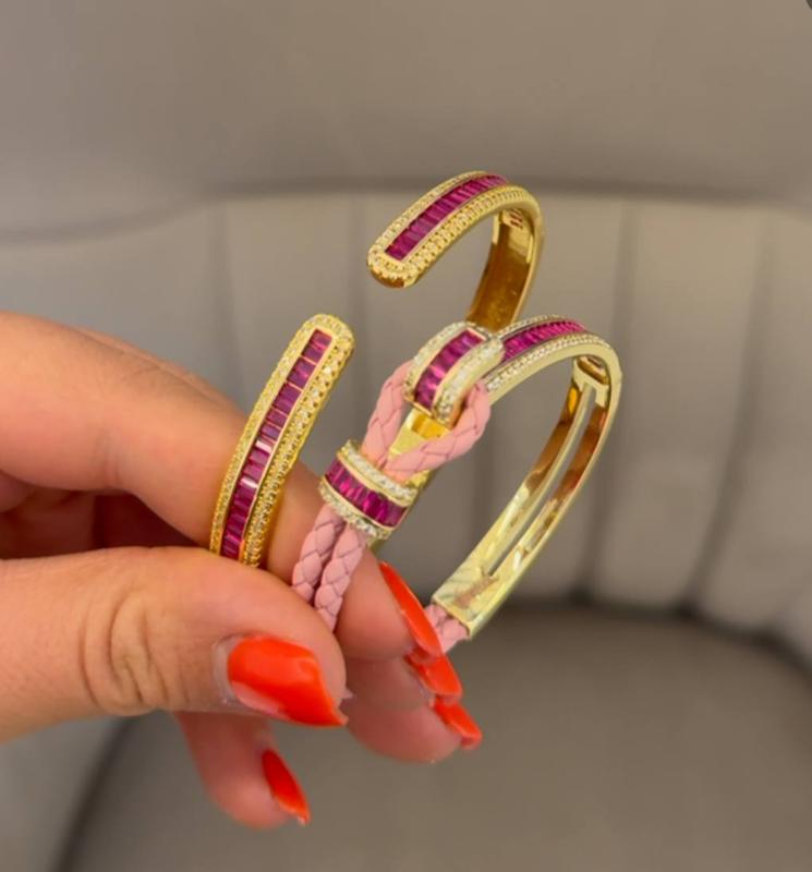 دستبندای لوکس طرح طلا