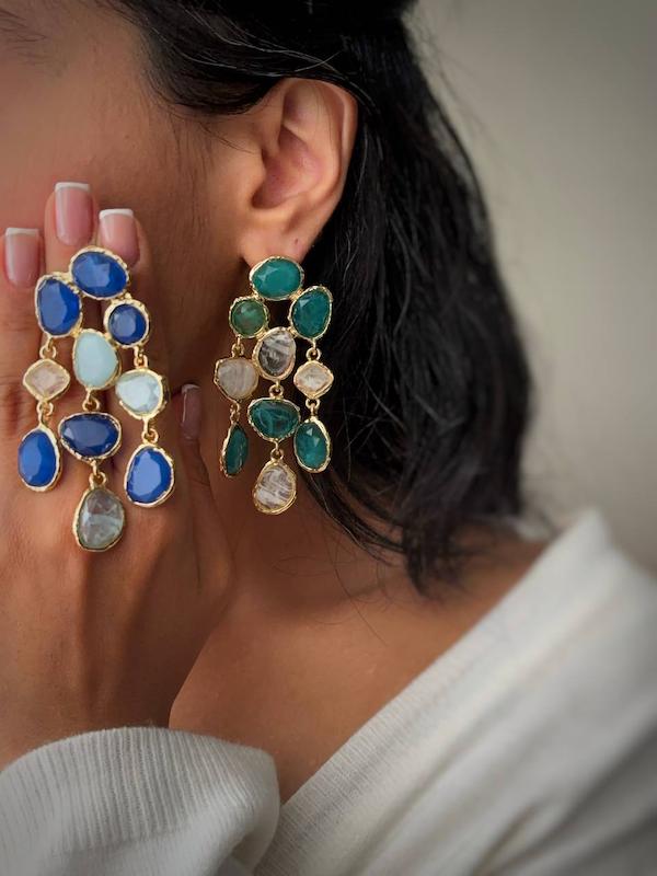 گوشواره رنگی