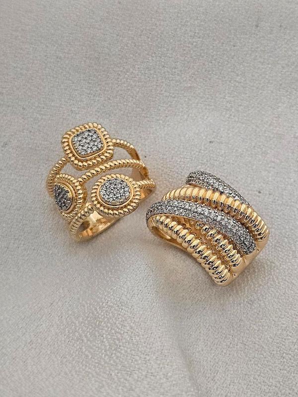 انگشتر طرح طلا