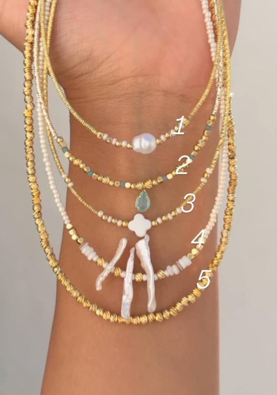 گردنبندای ظریف طرح طلا