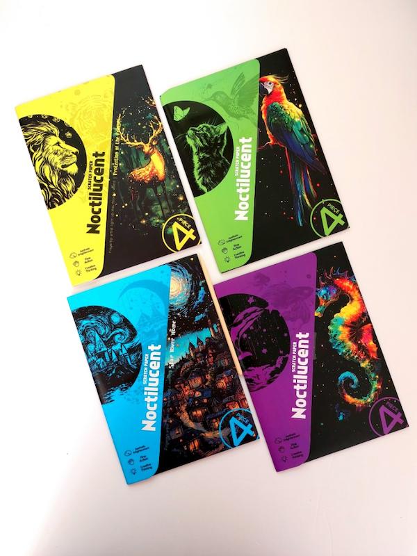 اسکرچ سایز A5 مجموعه 4 عددی