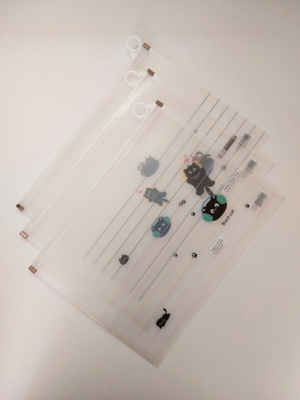 پوشه زیپی طرح گربه