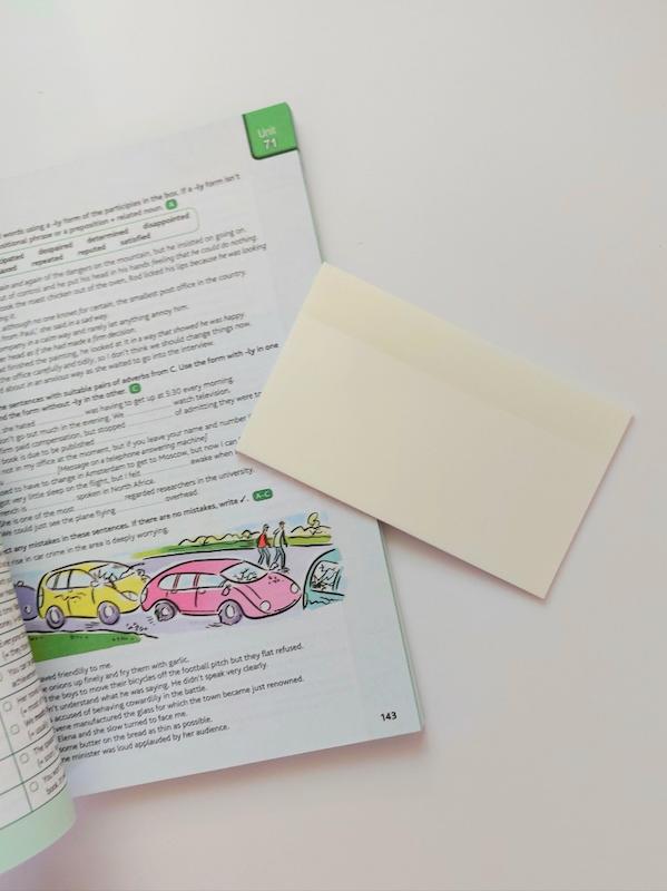 استیک نوت شفاف مدل مستطیل