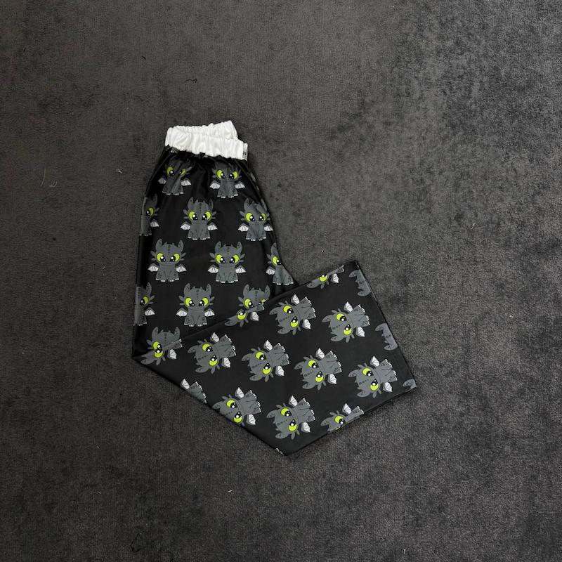 پیژامه بی دندون مشکی