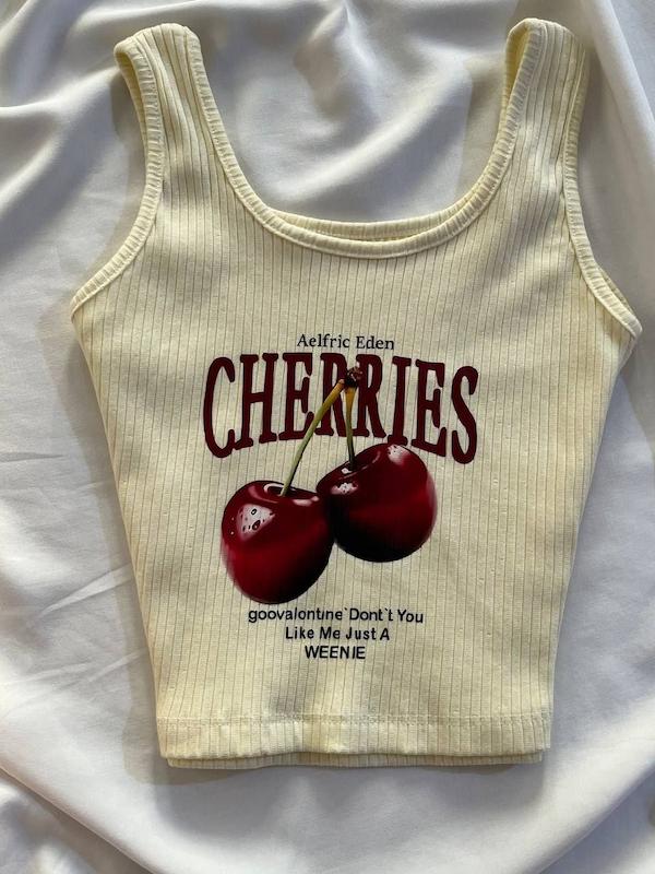 کراپ تاپ CHERRIE