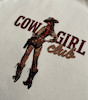 کراپ تاپ طرح Cow girl