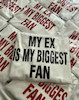 تیشرت طرح MY EX مشکی