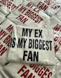 تیشرت طرح MY EX قرمز