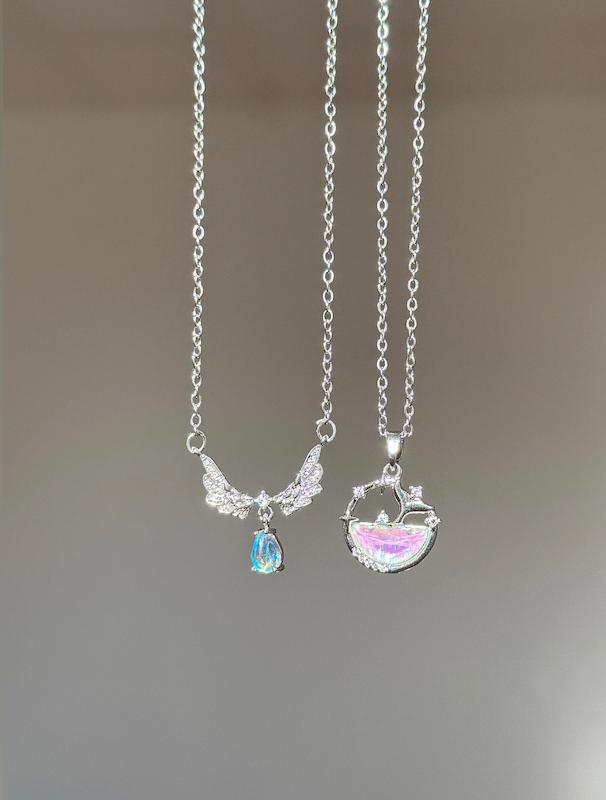 گردنبند (دم وال، بال فرشته)🧜‍♀️