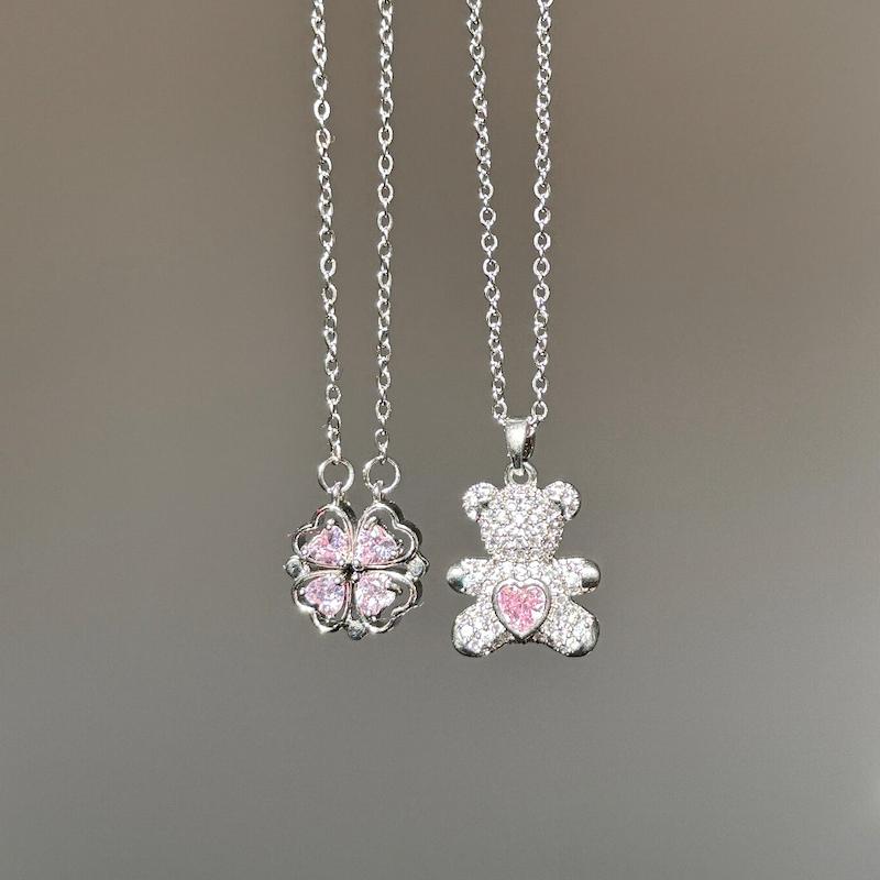 گردنبند (خرس، شبدر)🧸