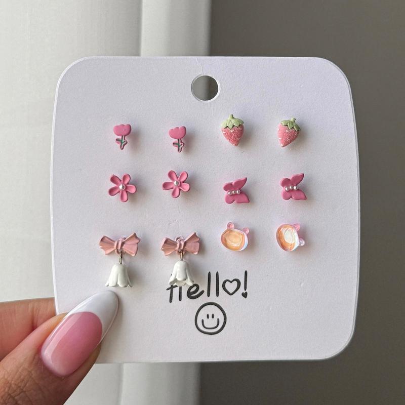 پک گوشواره پاپیون 🎀