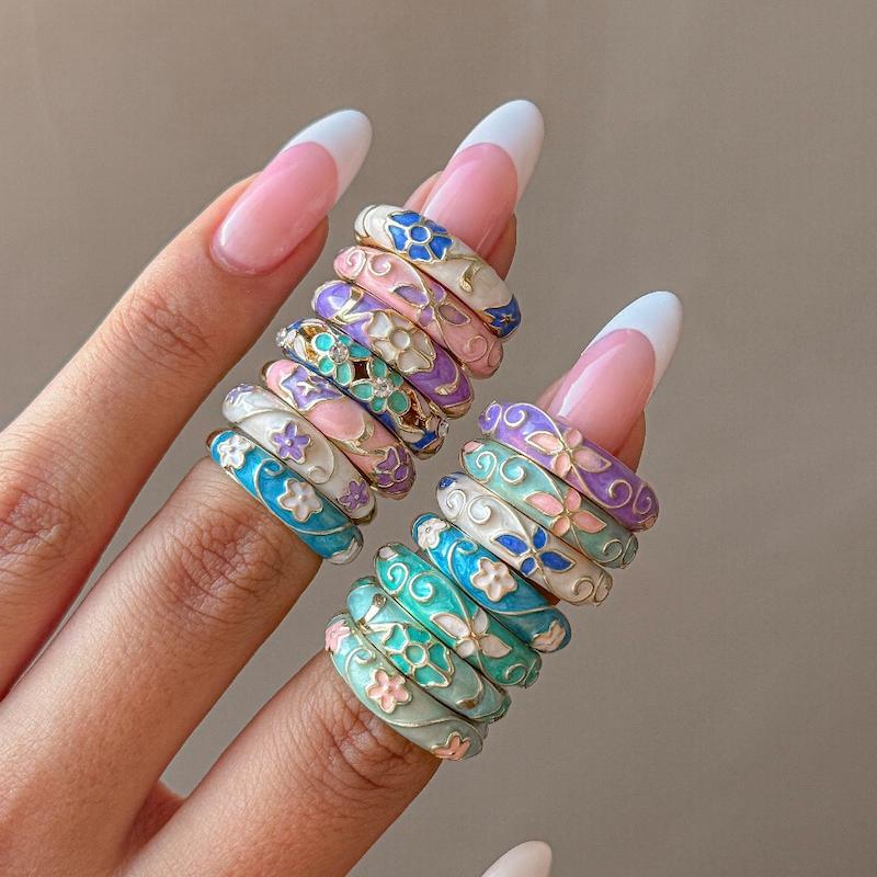 انگشتر میناکاری