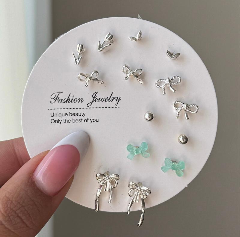 پک گوشواره پاپیون🌱