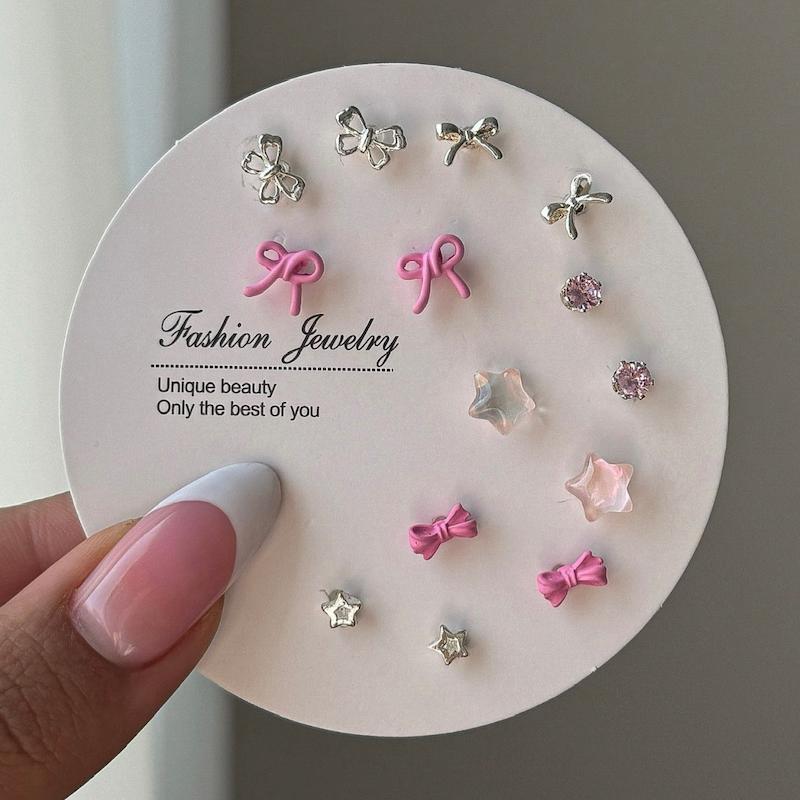 پک گوشواره پاپیون 🎀