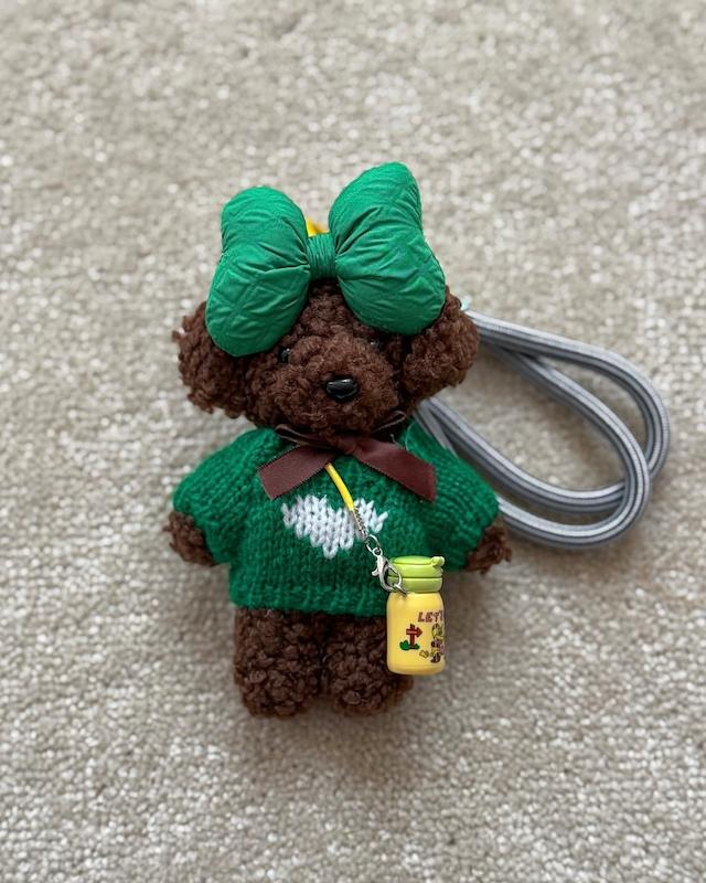 چارم هاپو پاپیونی سبز💚🌱