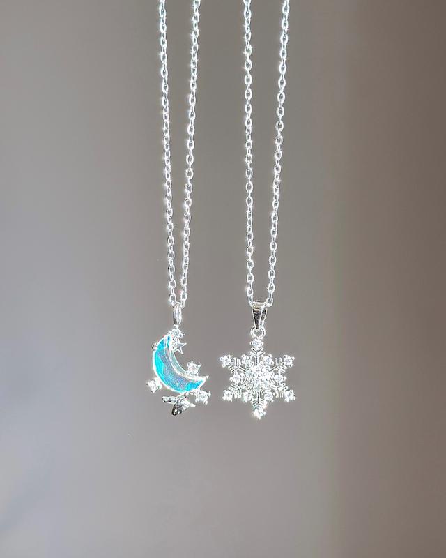 گردنبند ماه- برف❄️