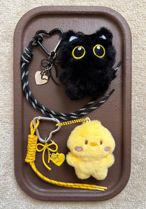 چارم بگ گربه و جوجه (جدا)🐣🐈‍⬛