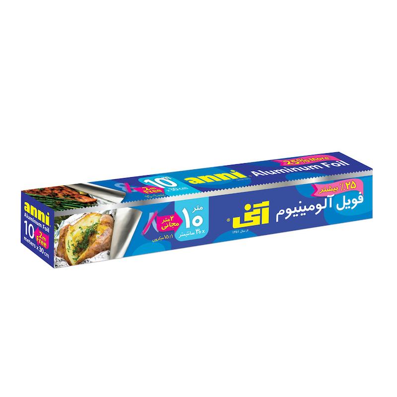 فویل آلومینیوم ۳۰میکرون آنی