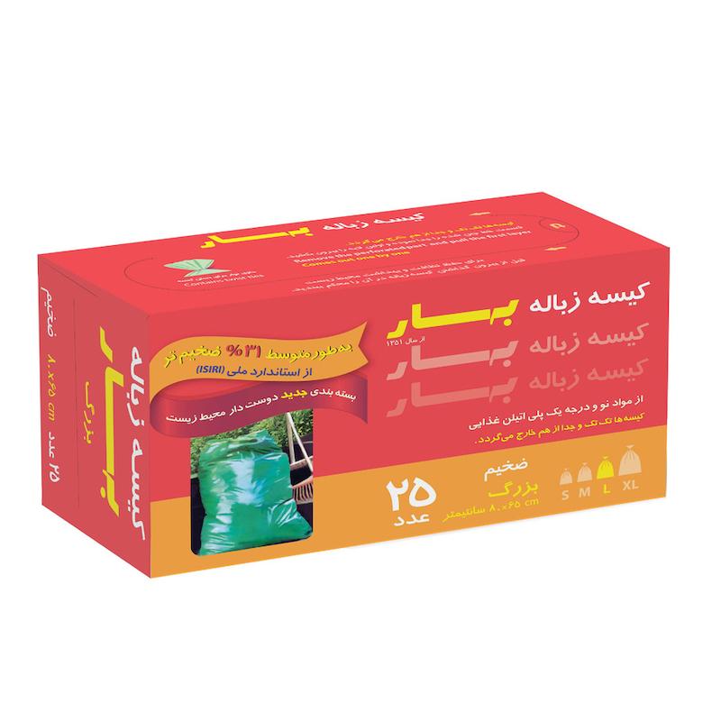 کیسه زباله بزرگ جعبه‌ای