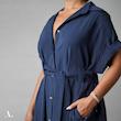 Navy Modal Flow Dress