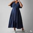 Navy Modal Flow Dress
