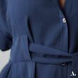 Navy Modal Flow Dress