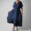 Navy Modal Flow Dress