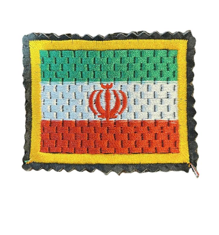 آرم بازو گلدوزی پرچم ایران