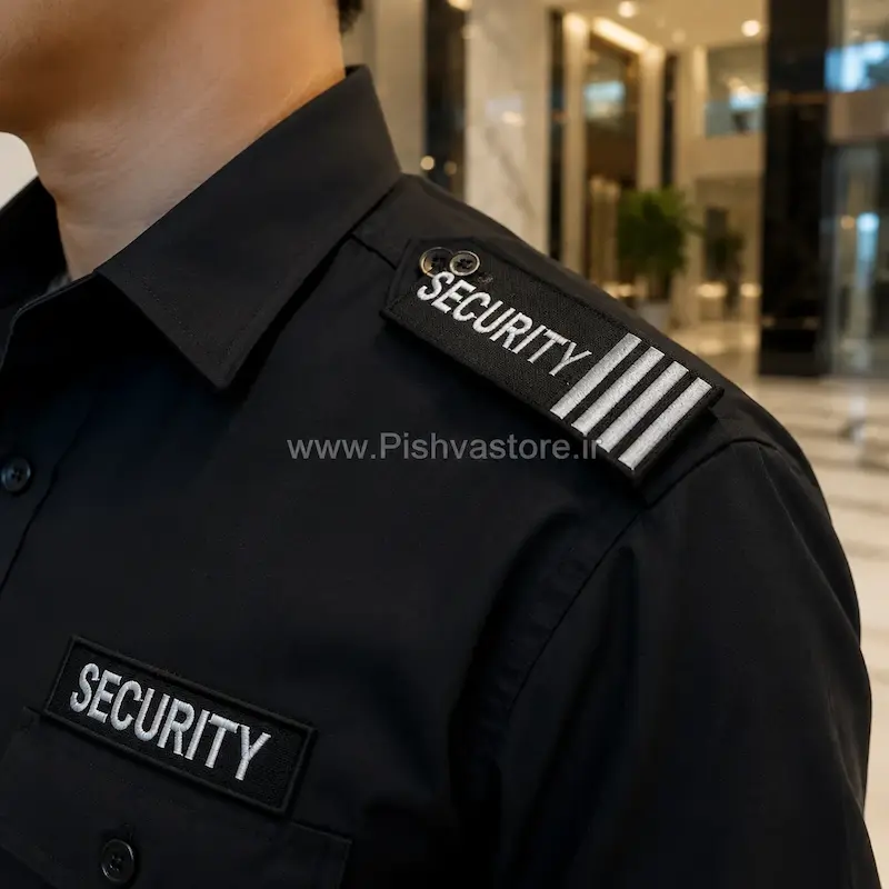 سردوشی سکوریتی نقره ای 