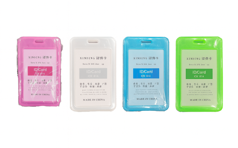 جا کارتی پلاستیکی دو کارت (و تک کارت) عمودی