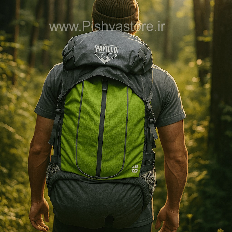 کوله پشتی کمپینگ PAVILLO 65L