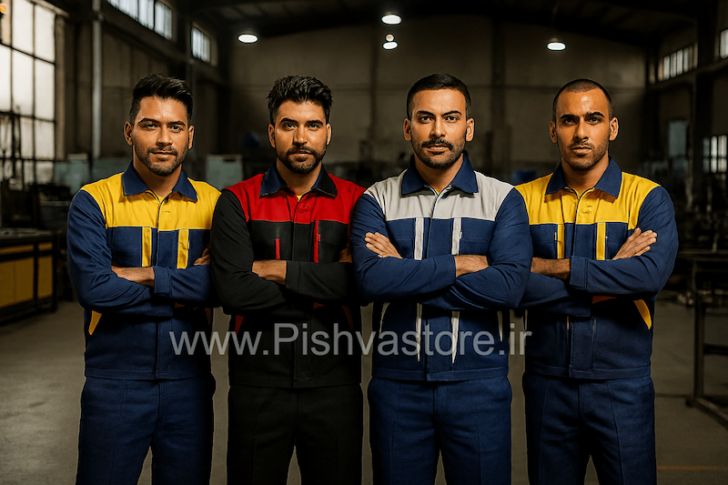 لباس کار مدل آلفا