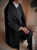 پالتو اوور یقه بلیزر مشکی بلند 