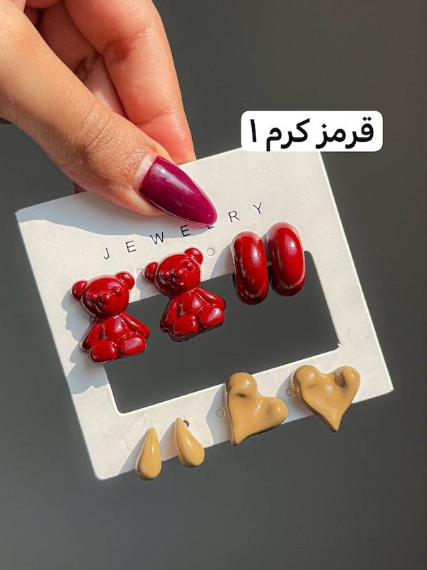 پک گوشواره تدی
