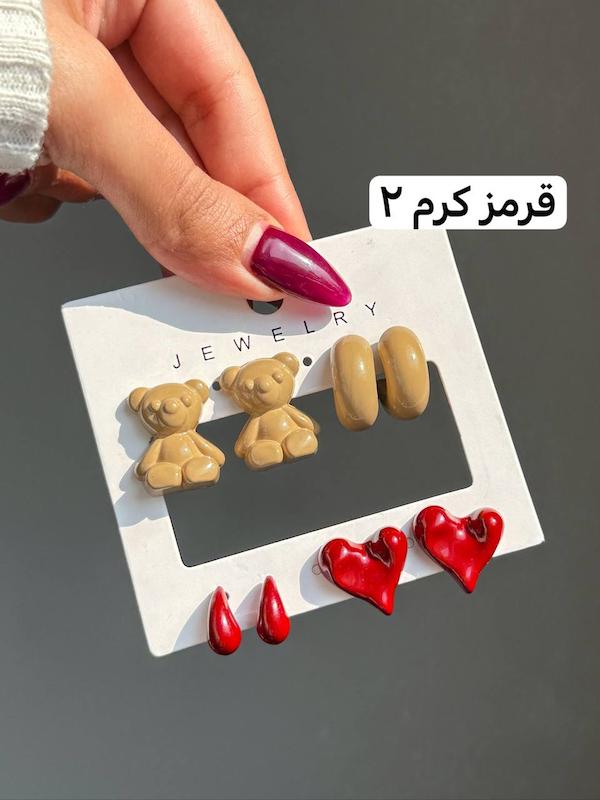 پک گوشواره تدی