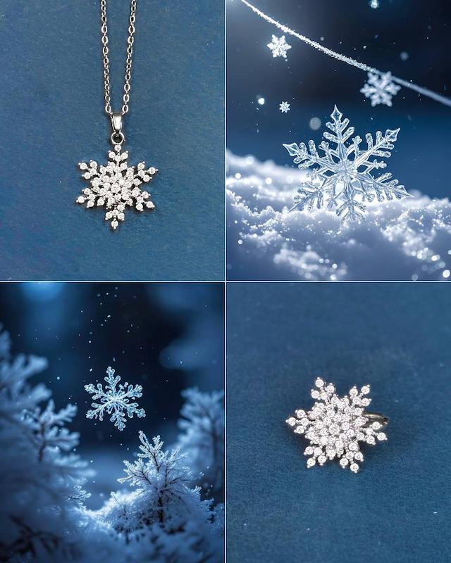 گردنبند و انگشتر دونه برف ( جدا )
