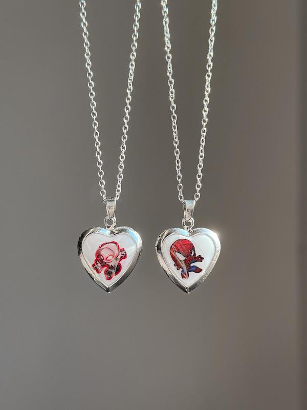 ست گردنبند لاکت اسپایدر