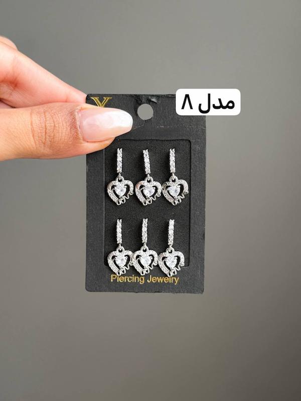 گوشواره حلقه ای ( تک هستند توضیحات مطالعه شود )