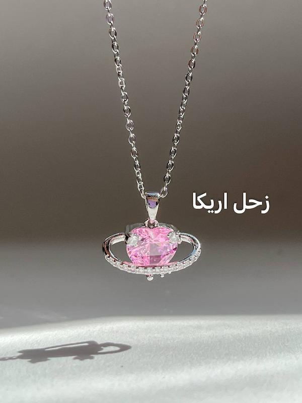 سری گردنبند عروس صورتی
