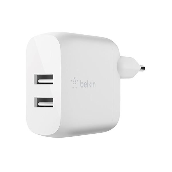 آداپتور فست شارژ بلکین | Belkin مدل WCE002vf1MWH USB-A 24W