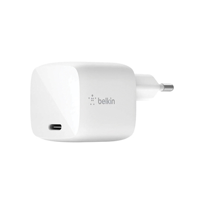 آداپتور فست شارژ بلکین | Belkin مدل WCH001vfWH USB-C 30W
