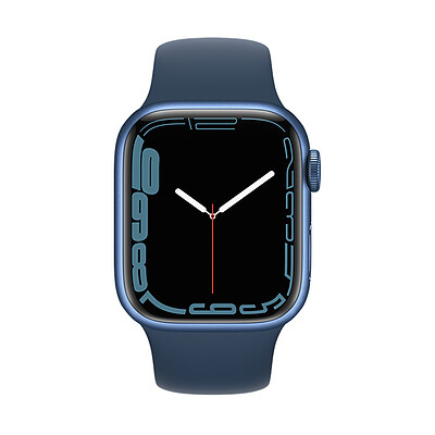 اپل واچ سری 7 آلومینیوم آبی با بند ابیس بلو | Apple Watch Series 7 Aluminum-Abyss Blue