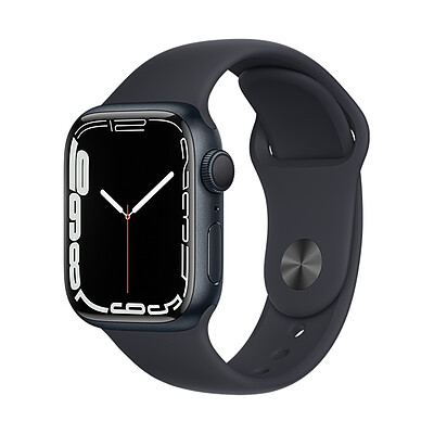 اپل واچ سری 7 آلومینیوم میدنایت با بند میدنایت | Apple Watch Series 7 Aluminum-Midnight